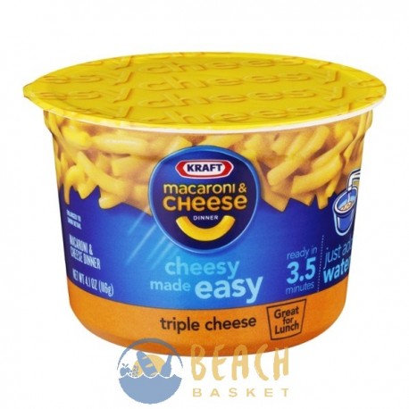 and cheese n milk mac with eggs Kraft Belize Macaroni Basket & Cheese   Cheese Triple Beach