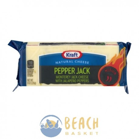 Kraft Natural Cheese Pepper Jack Medium