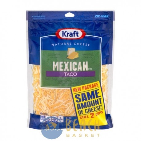Kraft Mexican Taco Finely Shredded Cheese