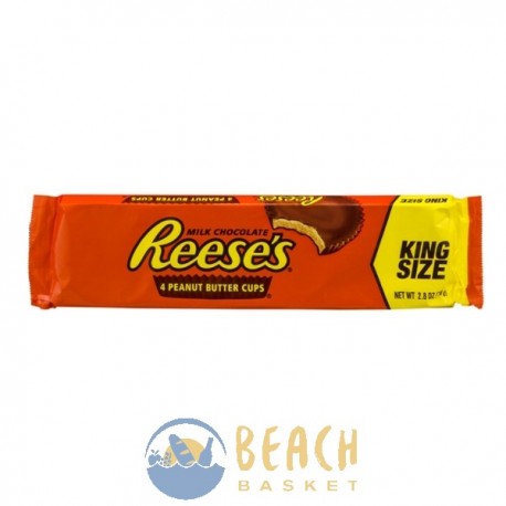 REESE'S Peanut Butter Cups King Size, 2.8 Ounce