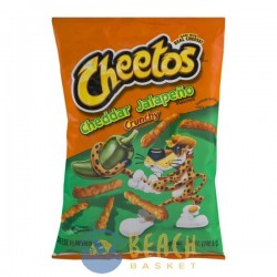 Cheetos Snacks Cheddar Jalapeno Crunchy