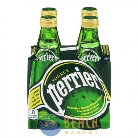 Perrier Sparkling Natural Mineral Water - 4 CT
