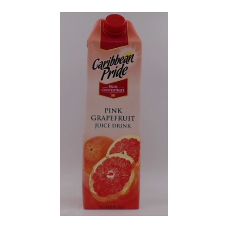 CARIBBEAN PRIDE PINK GRAPEFRUIT JUICE 1L