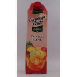 CARIBBEAN PRIDE FRUIT PUNCH JUICE TROPICAL BLEND 1L