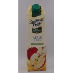 CARIBBEAN PRIDE UNSWEETENED APPLE JUICE 1L