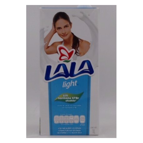 LALA LIGHT (SKIM) MILK 1L