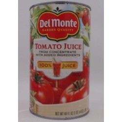 DEL MONTE TOMATO JUICE 46fl oz