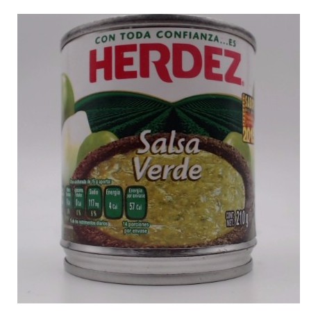 HERDEZ SALSA VERDE 48/210