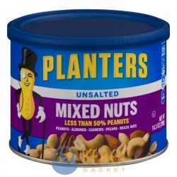 Planters Mixed Nuts Unsalted