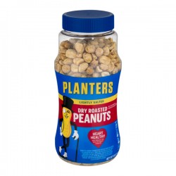 Planters Dry Roasted Peanuts Lightly Salted