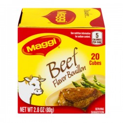 Maggi Bouillon Cubes Beef Flavor - 20 CT
