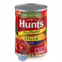 Hunt's Tomatoes 100% Natural Fire Roasted Diced Garlic
