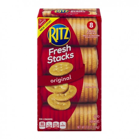 Nabisco Ritz Crackers Original Fresh Stacks - 8 CT